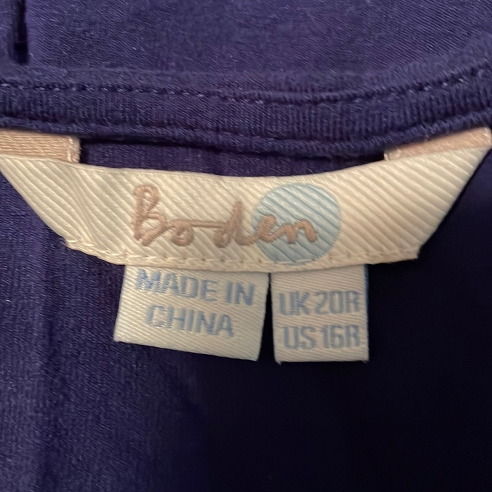 Boden Francine Blue Dress - Picture 4 of 4